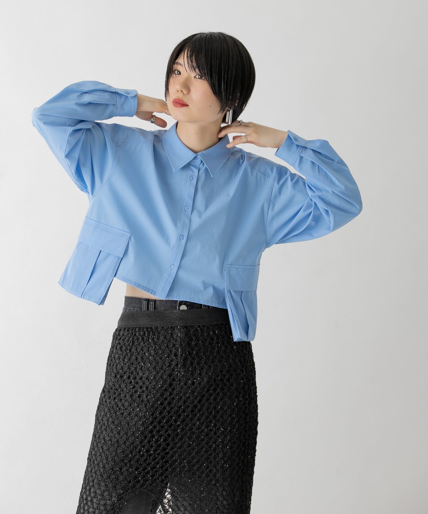 サイドBIGポケットクロップドシャツ[KB44-23R010]｜URBAN RESEARCH公式ファッション通販