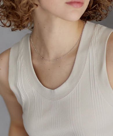 decor『デコール』　Dotchain Necklace