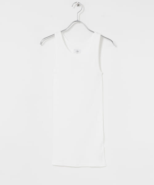 CIOTA　Ribbed Tank Top
