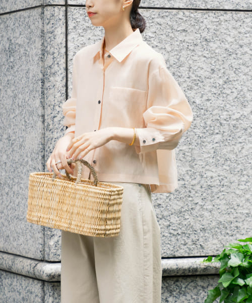 [URBAN RESEARCH][シアーショートシャツ]