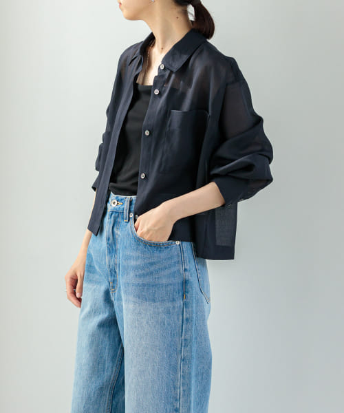 [URBAN RESEARCH][シアーショートシャツ]