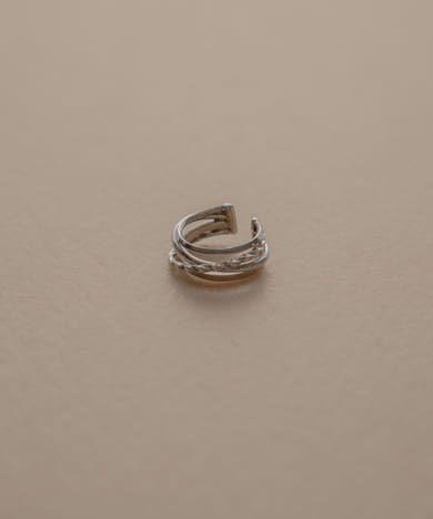 decor『デコール』　Spiral twist ring