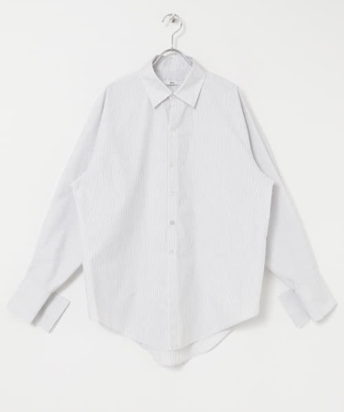 &her　Basic Shirts stripe
