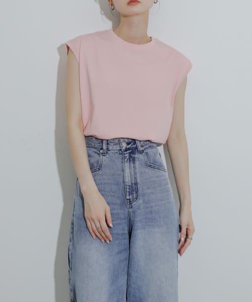 クールタッチフレンチスリーブTシャツ