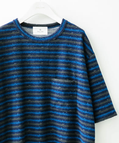 マルチボーダーパイルショートスリーブTシャツ[LA45-11S008]｜URBAN RESEARCH公式ファッション通販