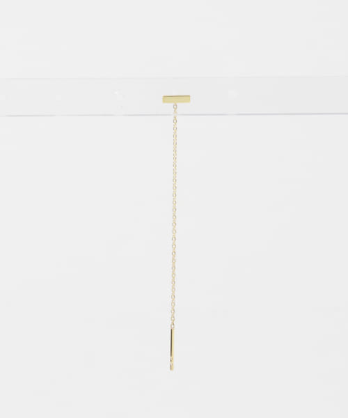 TOM WOOD　Sleek Ear Chain Gold 64mm