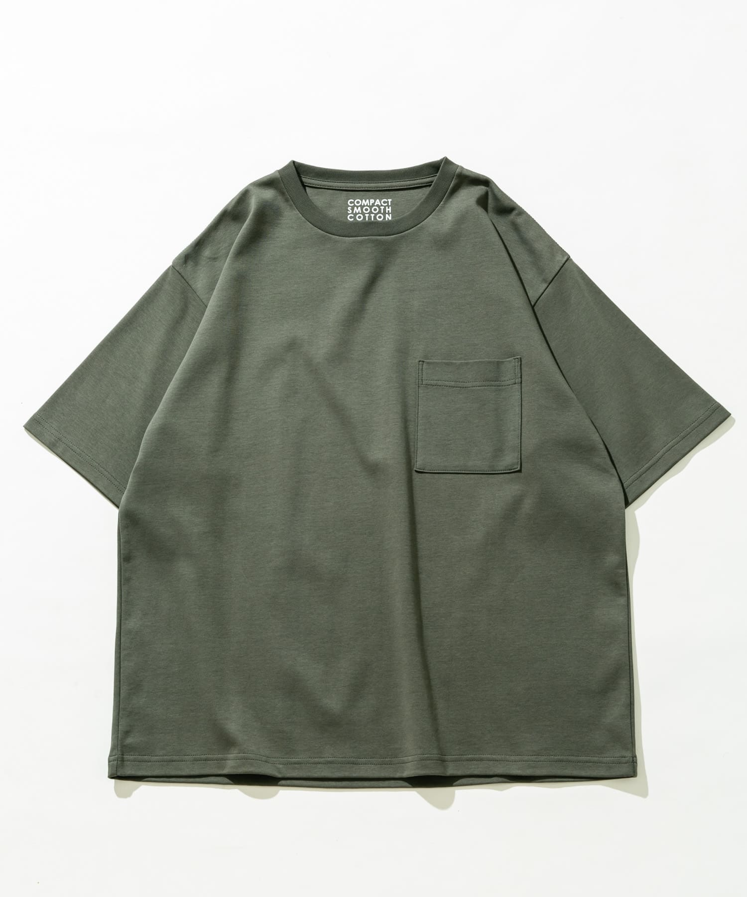 コンパクトスムースショートスリーブTシャツ[LA45-11S010