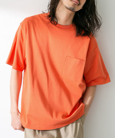 コンパクトスムースショートスリーブTシャツ[LA45-11S010
