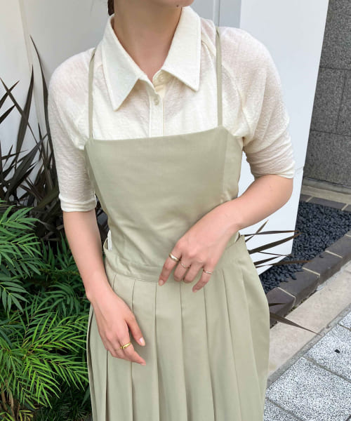 [KBF][ジャガードポロカーディガン]