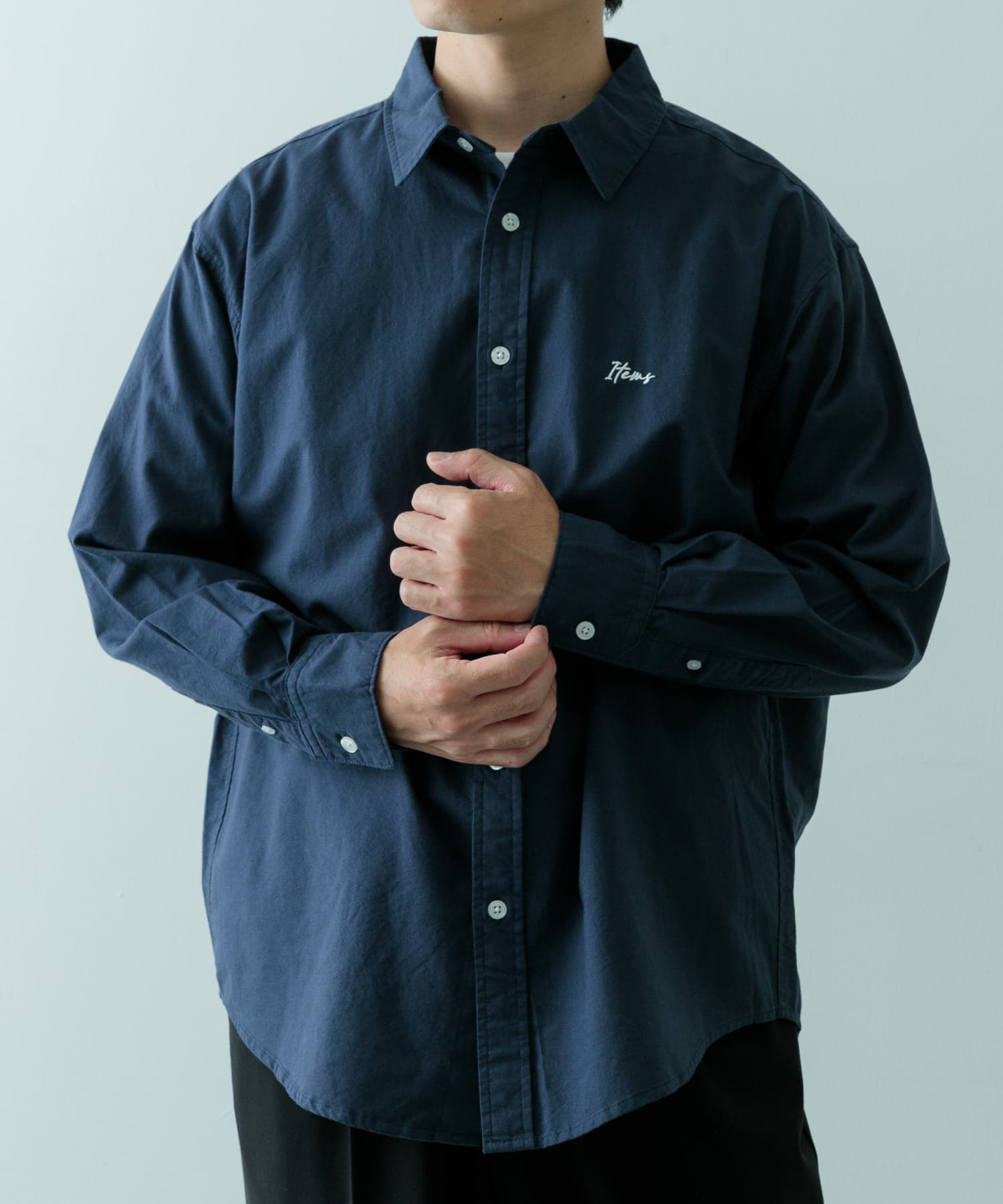 ワンポイント刺繍OXレギュラーカラーシャツ[IT46-13A001]｜URBAN RESEARCH公式ファッション通販