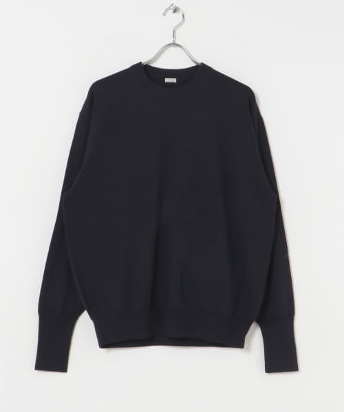 A PRESSE　Wool Knit L/S T-Shirt