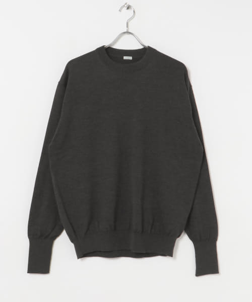 A PRESSE　Wool Knit L/S T-Shirt