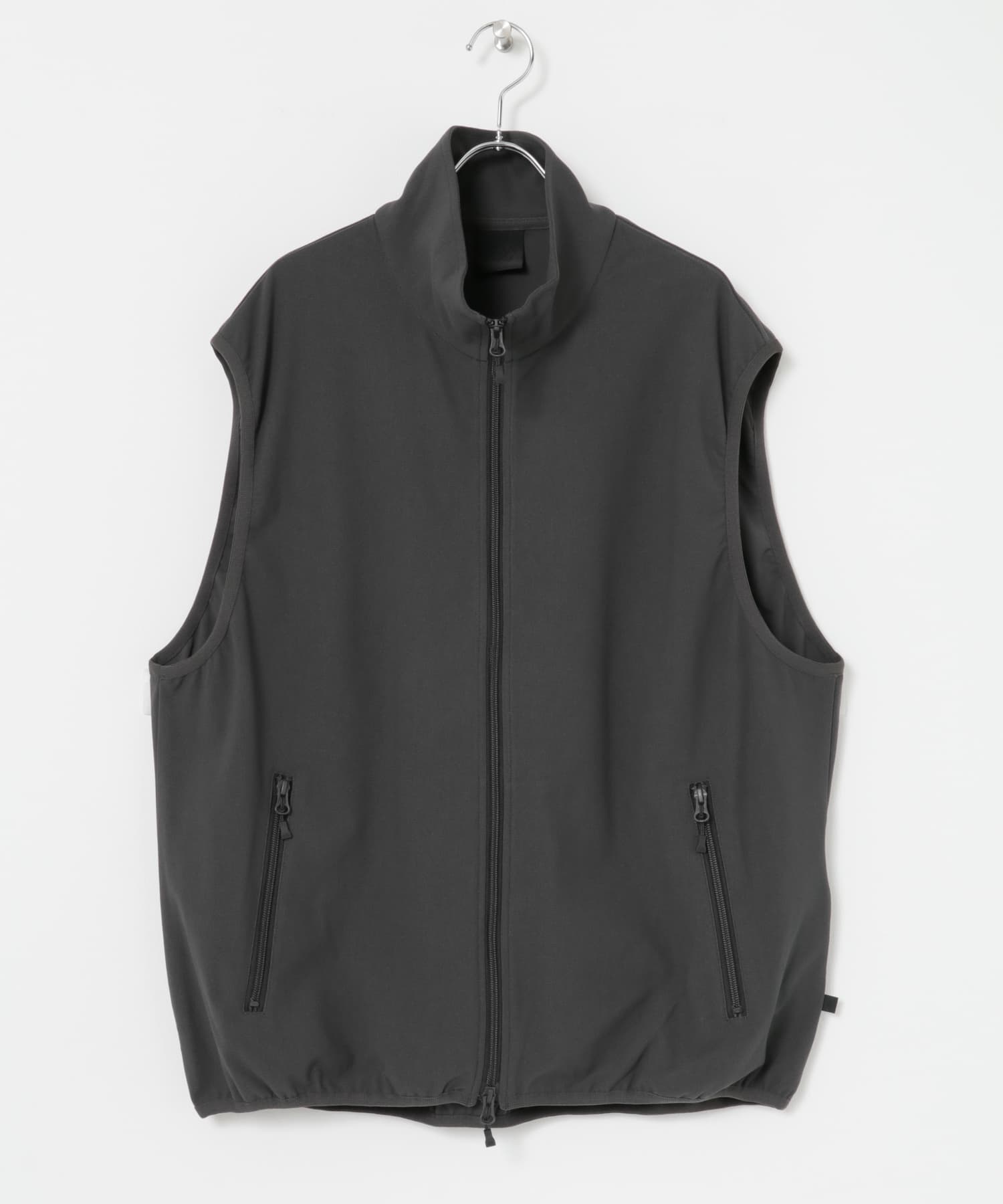 完売 FLEX TECH PIER39 DAIWA JERSEY VEST[BSM46-BE COLLAR STAND トップス