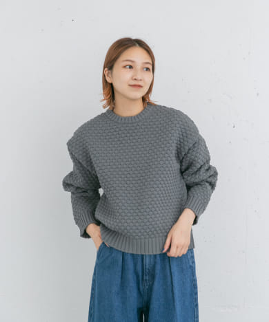 楽天市場】【SALE／50%OFF】◇ポップコーンニットプルオーバー ADORE アドーア トップス ニット ホワイト  ブルー【RBA_E】【送料無料】[Rakuten Fashion] : ADORE （アドーア）
