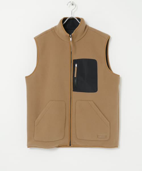 AIGLE　シェルパフリース リバーシブルベスト T-KIT