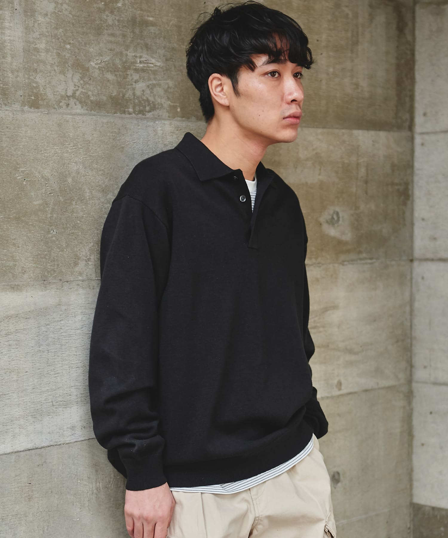 楽天市場】FUNCTIONAL WIDE LONG-SLEEVE ポロシャツ／アーバン