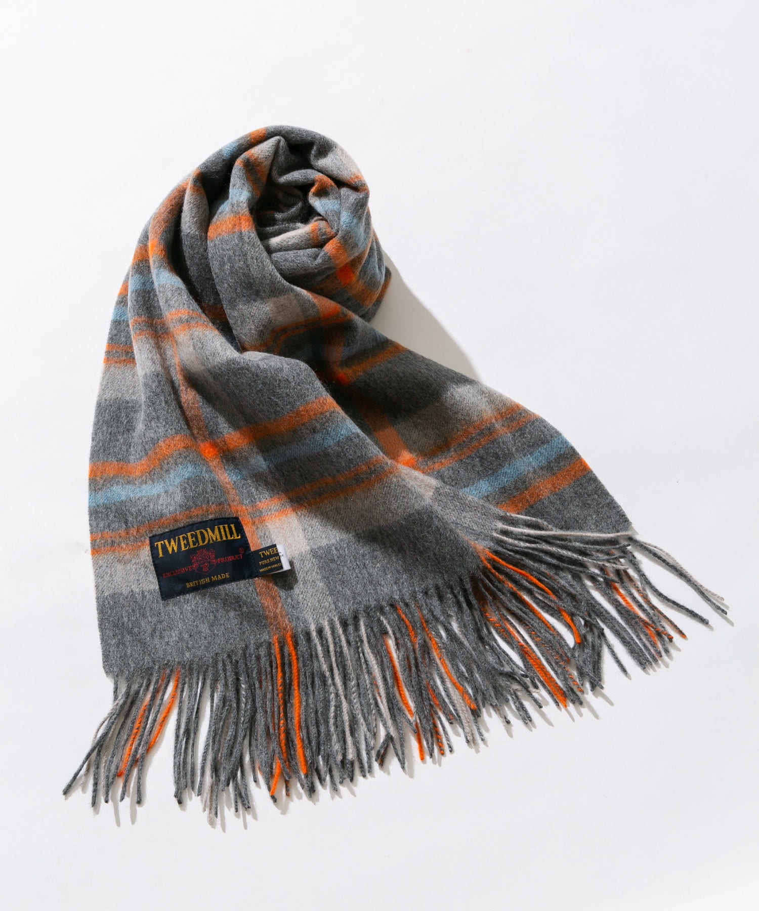 TWEED MILL 70-190 Lambswool Knee Rug[LM47-70-190-WP]｜URBAN