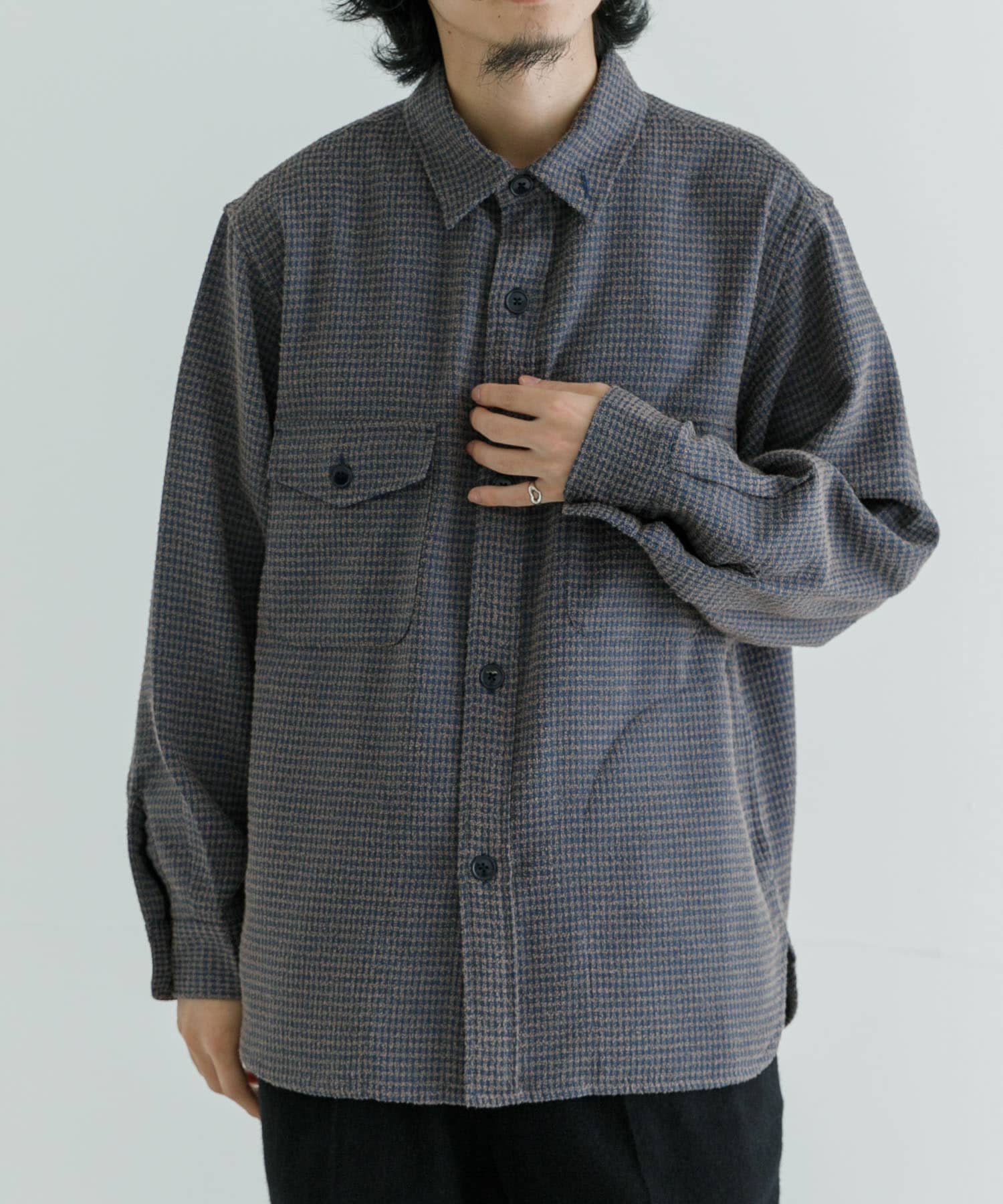 TECH BOUCLE CPO SHIRTS[UR47-13B007]｜URBAN RESEARCH公式