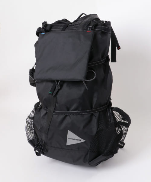 and wander　ECOPAK 40L backpack