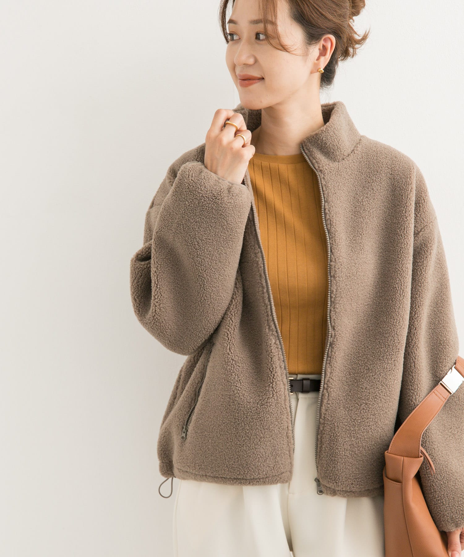 スタンドカラーボアブルゾン[DR47-27A105]｜URBAN RESEARCH公式ファッション通販
