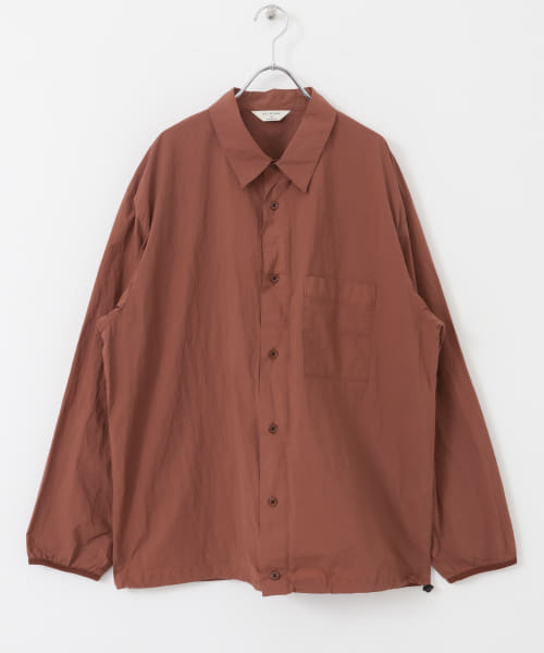 STILL BY HAND　Garment-dye shirts blouson