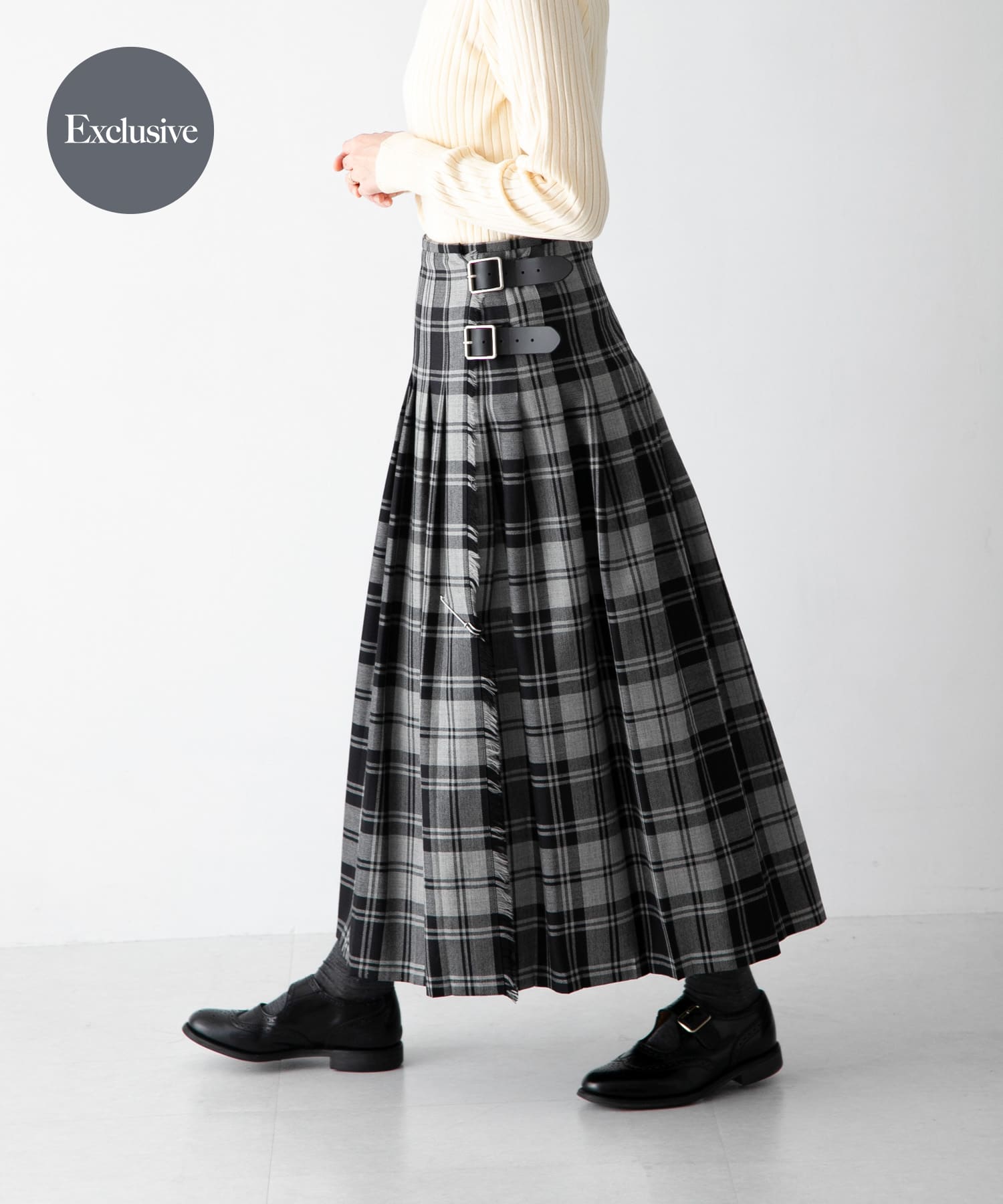 別注』O'NEIL OF DUBLIN×かぐれ PLEATS WRAP LONG SKIRT[GW47-NOD1861WO]｜URBAN  RESEARCH公式ファッション通販