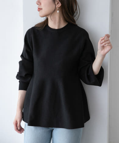 『WEB限定』ペプラムニットプルオーバー[LA47-22J901]｜URBAN RESEARCH公式ファッション通販