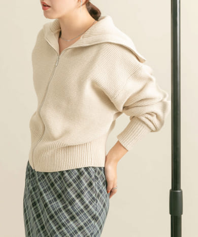 セーラーカラーZIPニット[KB46-22F090]｜URBAN RESEARCH公式ファッション通販