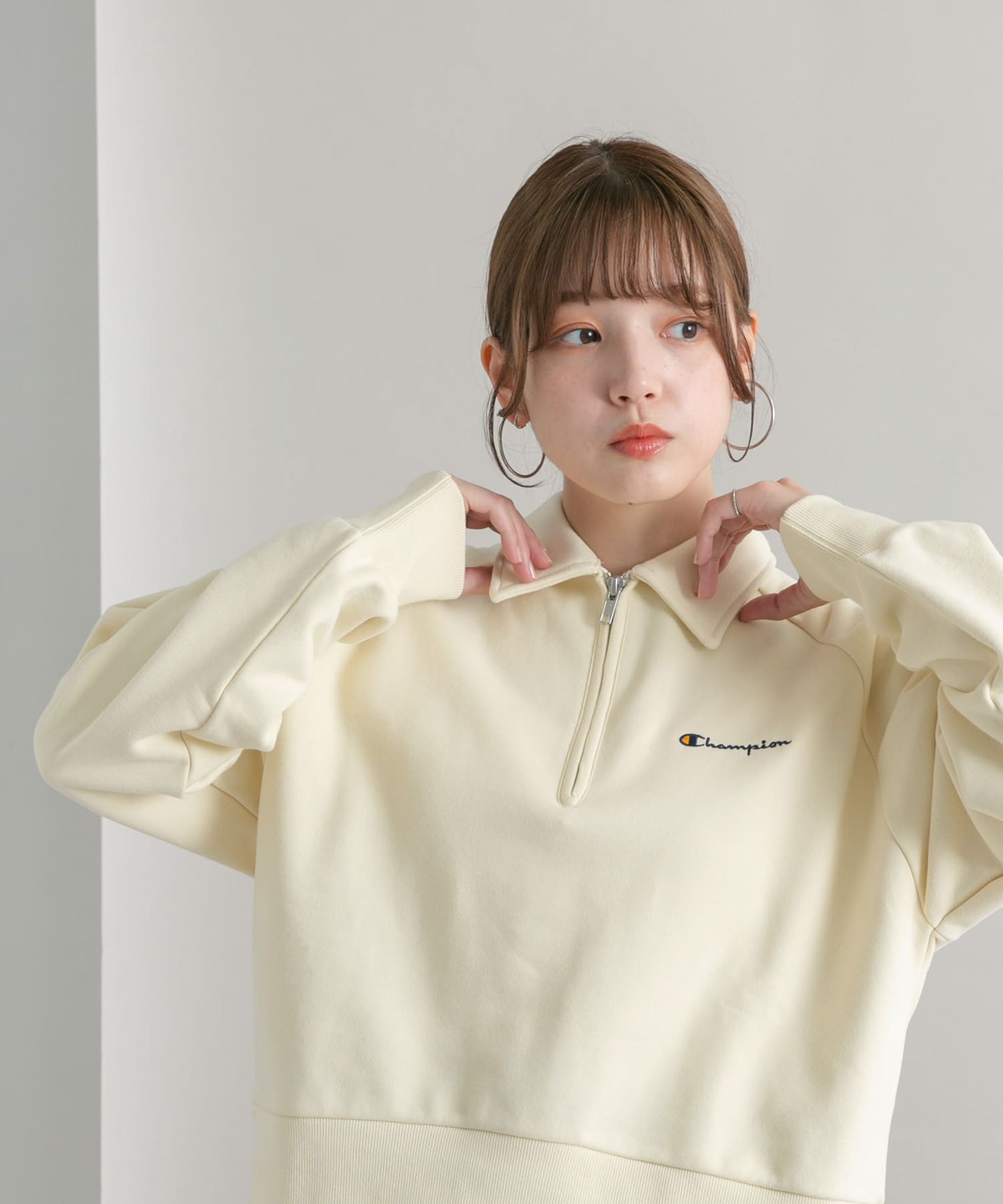 Champion HALF ZIP SWEATSHIRTS[KW47-CW-A009]｜URBAN RESEARCH