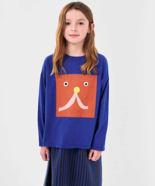 BOBO CHOSES　Funny Face T-shirts(KIDS)