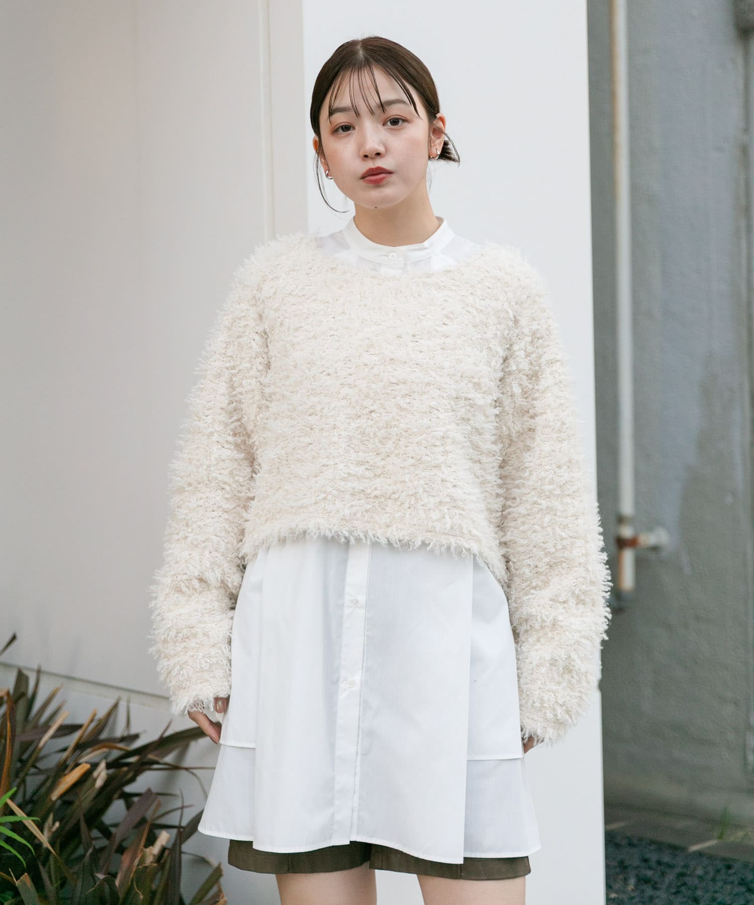 クロップドフェザープルオーバー[KB47-21R220]｜URBAN RESEARCH