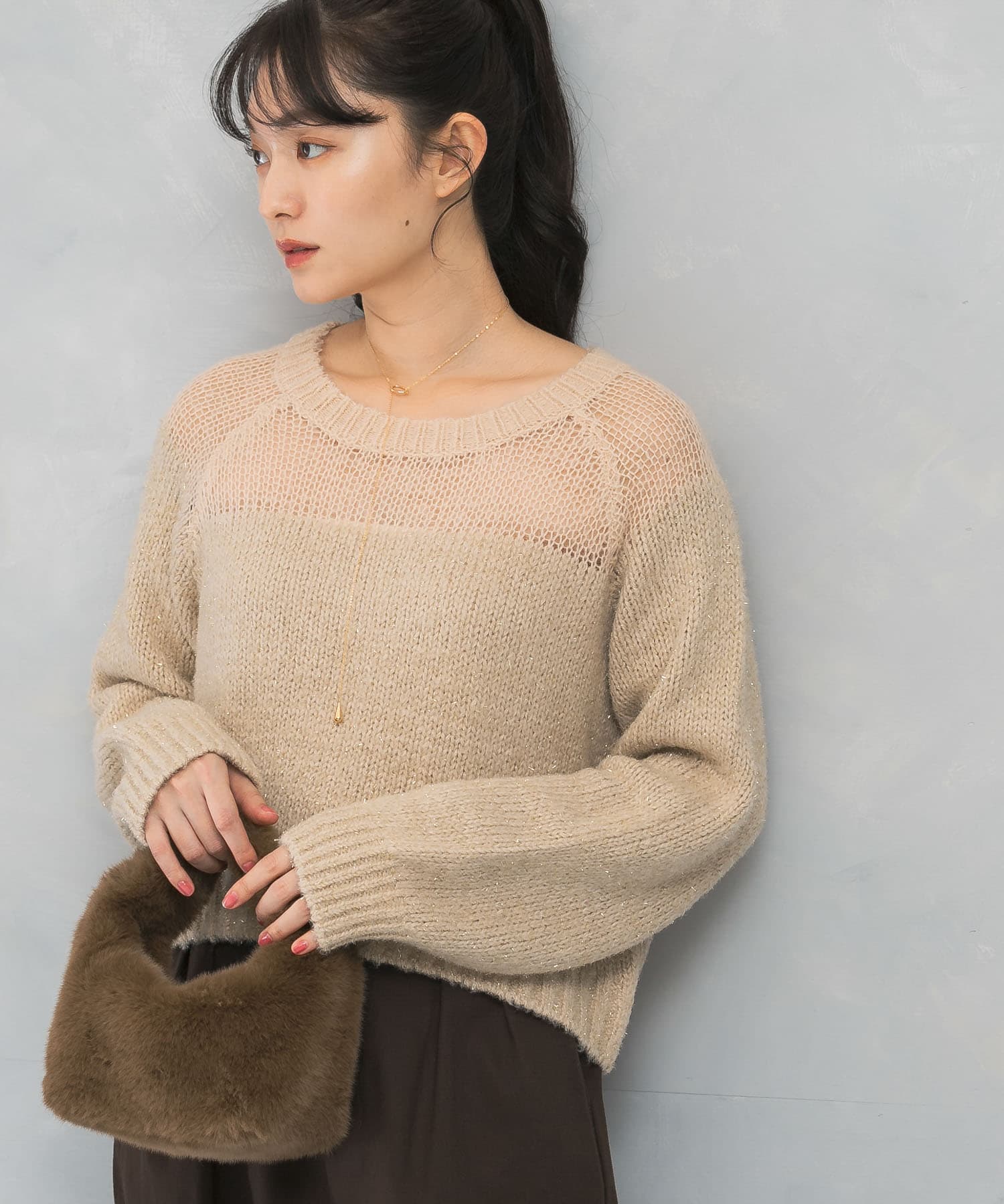 WEB限定』ドッキングラメニット[RA47-22S708]｜URBAN RESEARCH公式ファッション通販