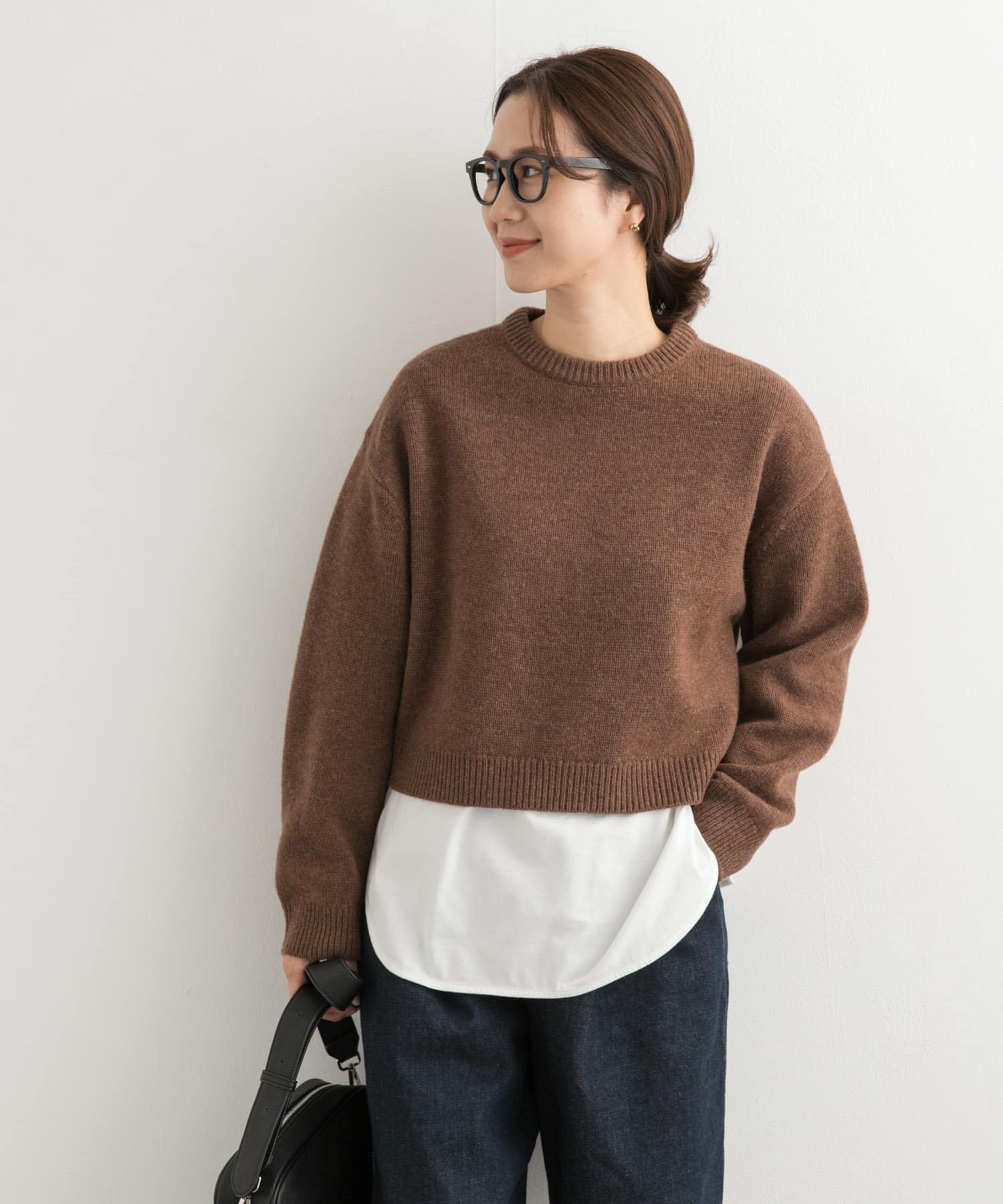 ショート丈ウールニット[DR47-22W108]｜URBAN RESEARCH公式ファッション通販