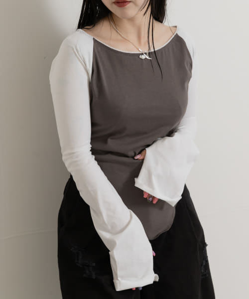 neith.tokyo　Lingerie Raglan Top