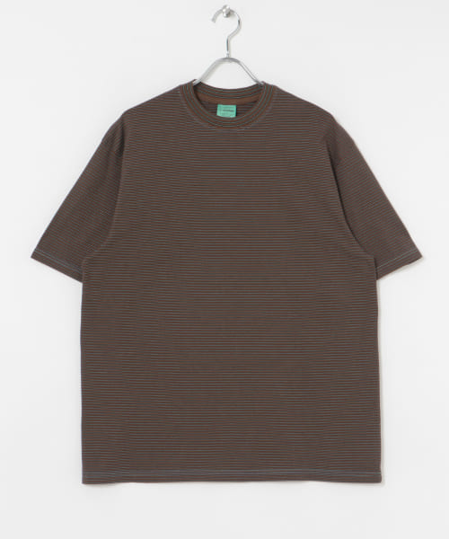 米富繊維　NEW BASIC DYED BORDER T-SHIRT