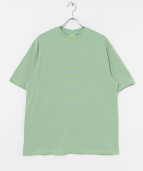 米富繊維　NEW BASIC DYED BORDER T-SHIRT