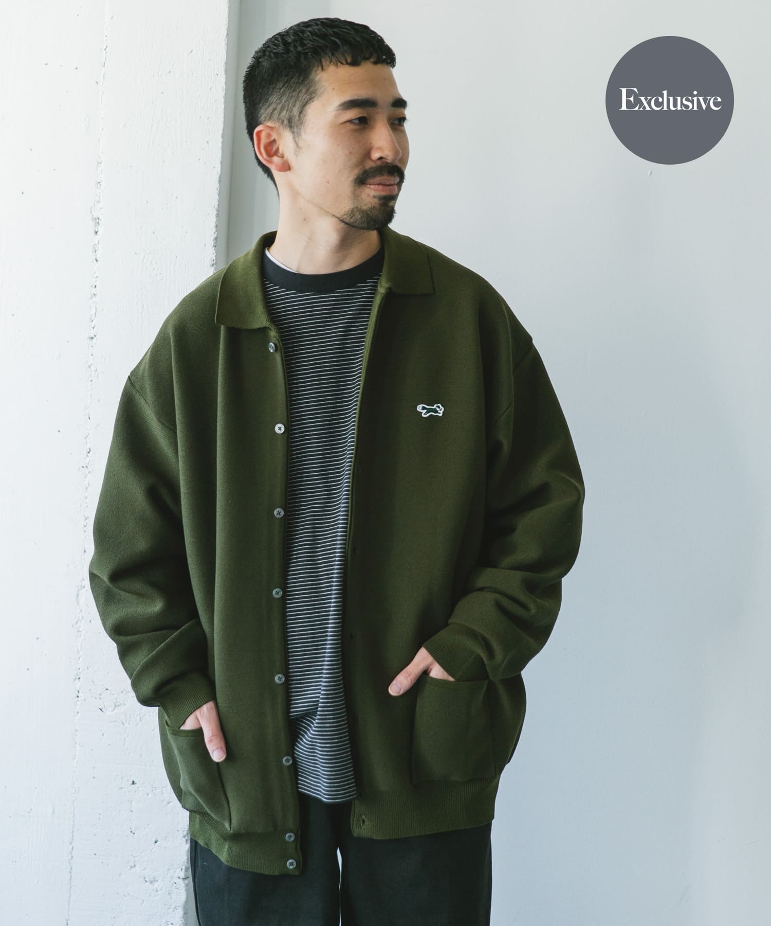 一部WEB限定』『別注』PENNYS×DOORS THE FOX シャツカーディガン