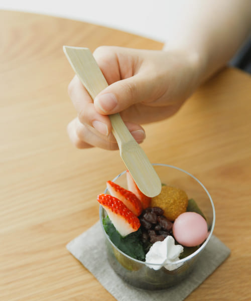 『WEB/一部店舗限定』F/style　竹のアイススプーン