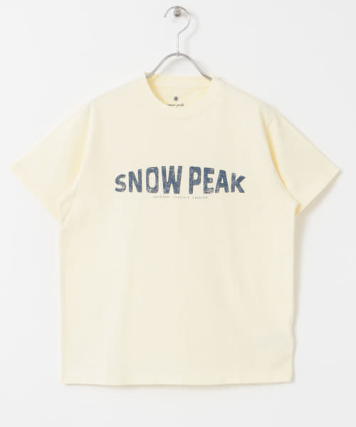 Snow Peak Apparel　Recycled Cotton T-Shirts
