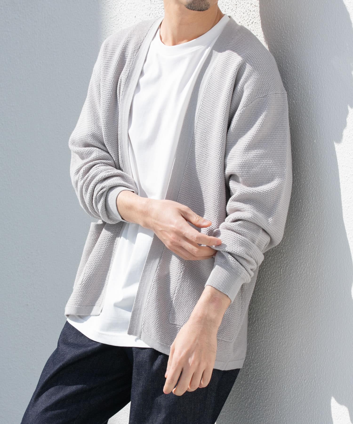URBAN RESEARCH Sonny Label カーディガン ストレッチメルトン