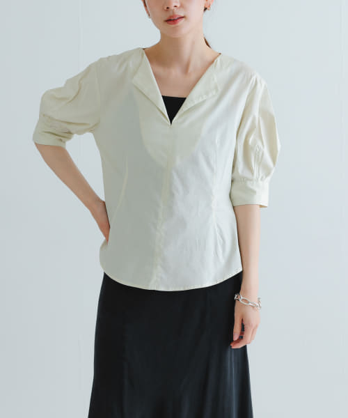 SATORU SASAKI　PUFF-SLEEVE COTTON SHIRTS
