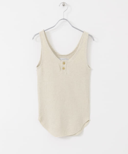 ARCHI　INLAY CUT TANK-TOP