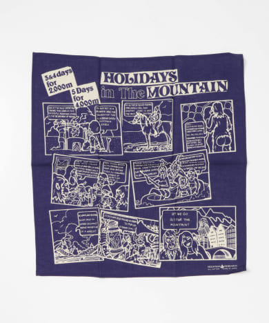 mountain research　Bandanna