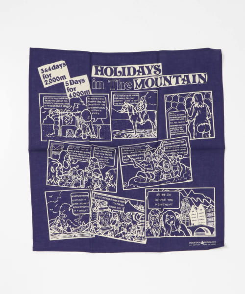 mountain research　Bandanna