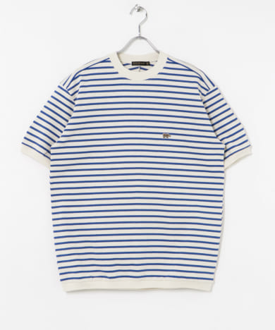 Scye　Cotton Striped T-shirts