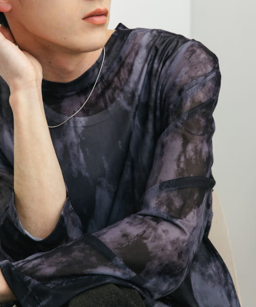 アソートシアーロングTシャツ