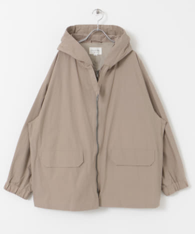 STILL BY HAND Siliconecoatedhoodedcoat[DMA4-BL04251]｜URBAN