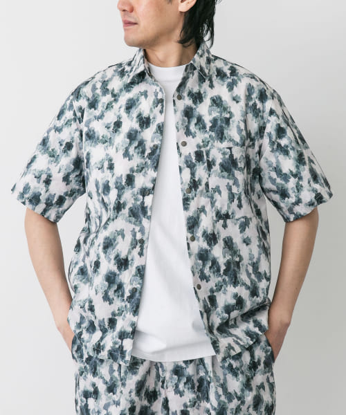 Snow Peak Apparel　Printed Quick Dry Shirts