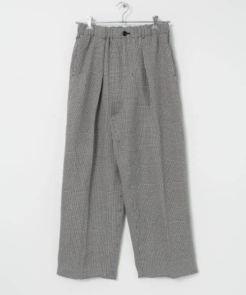 nonnotte　In Tuck Wide Trousers