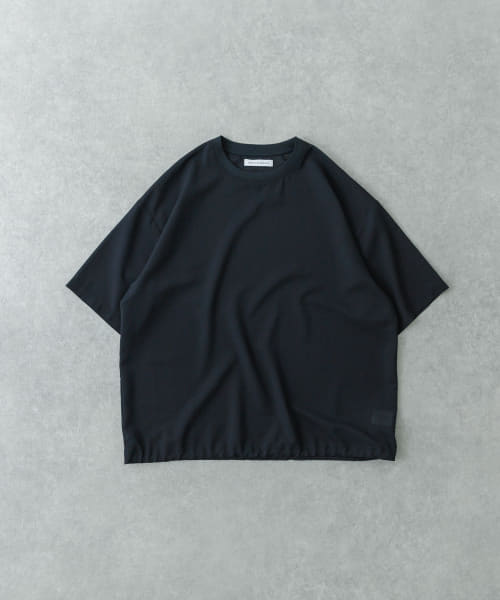 ウォッシャブルウールサイロフィルショートスリーブ Tシャツ